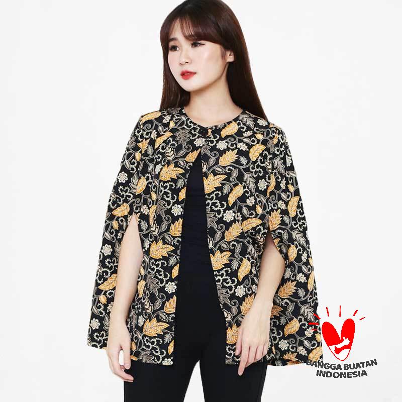 Yellow cape blazer hot sale