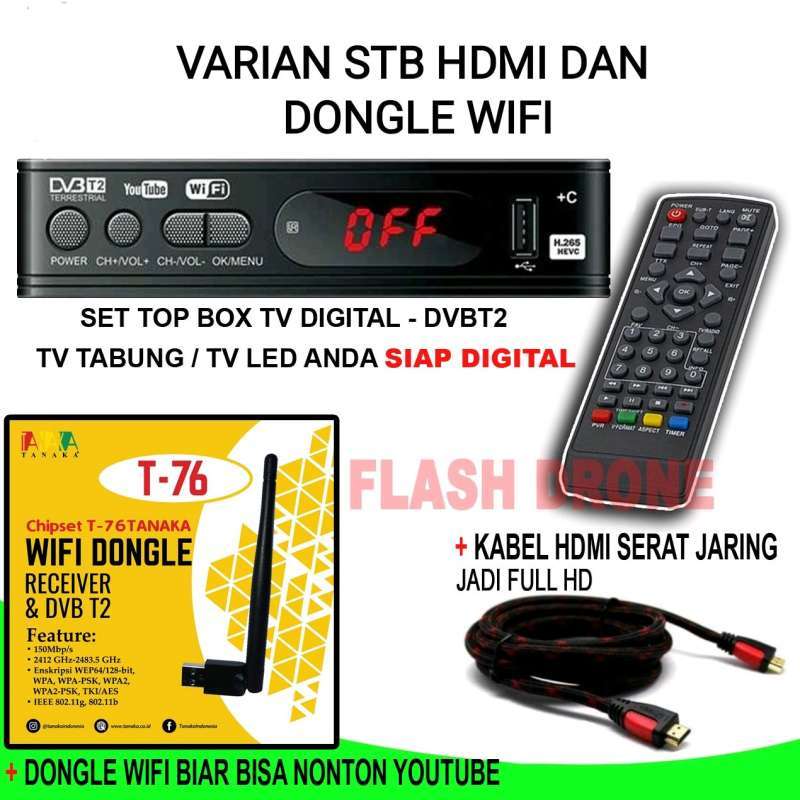 apakah tv tabung bisa pakai set top box
