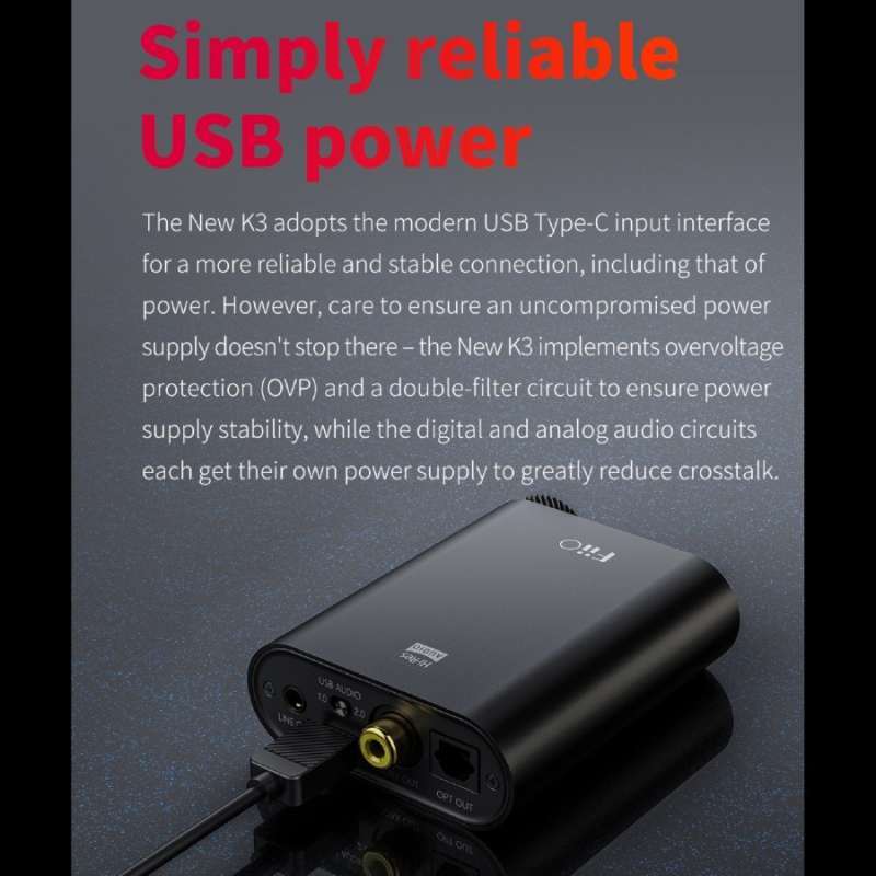 Jual FIIO K3 / K 3 Headphone Amplifier 