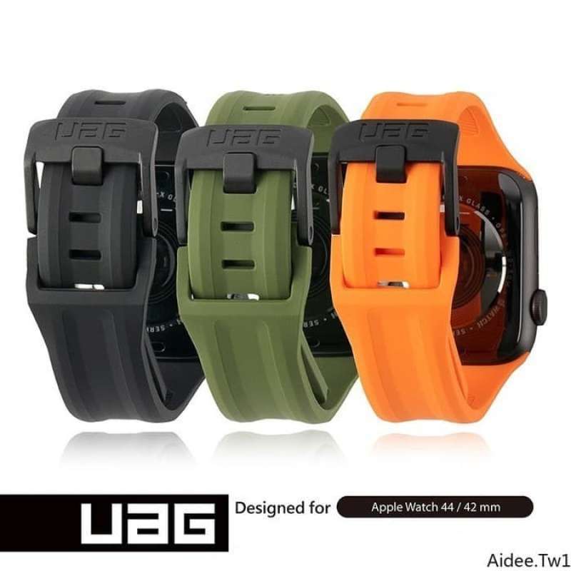 Jual APPLE WATCH SILICONE STRAP UAG TALI STRAP RUBBER IWATCH 38 40 42 44 MM  - 44mm Orange di Seller Tubruks - Kota Jakarta Barat, DKI Jakarta | Blibli