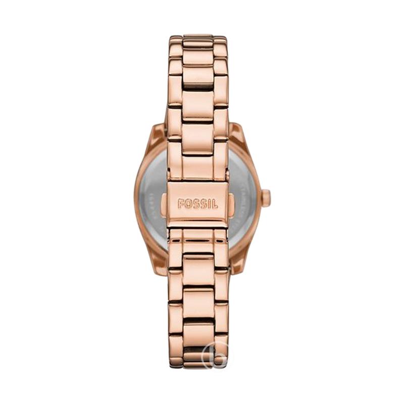 Fossil Scarlette Mini ES4491 Rainbow Crystal Original Jam Tangan Wanita