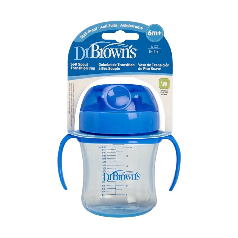 Jual Dr. Brown's Soft Spout Training Cup Botol Minum Anak [6 Bulan