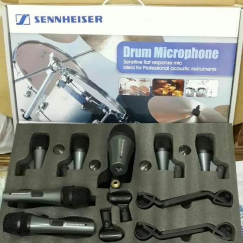 RECOMMEND MIC DRUM SET SENHEISER KIT 