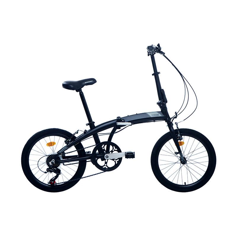 Jual Element Folding E Cosmo Alloy Sepeda Lipat Hitam Grey 7