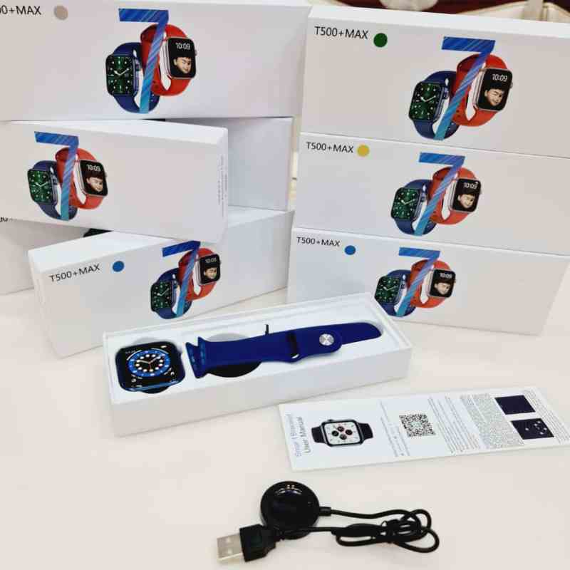 Promo Jam SmartWatch T500+ MAX series 7 di Seller Artha Arloji - Kota  Jakarta Pusat, DKI Jakarta | Blibli