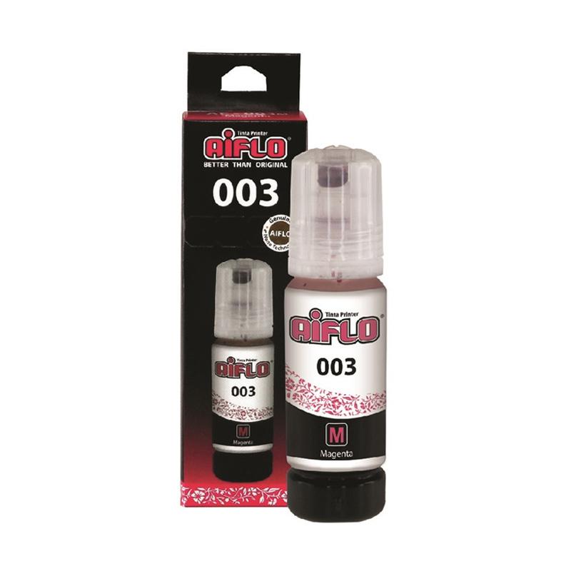 Jual Aiflo 003 Tinta Printer For Epson L1110 L3100 L3101 L3110 L3150 L5190 Magenta 70 Ml Online September 2020 Blibli Com