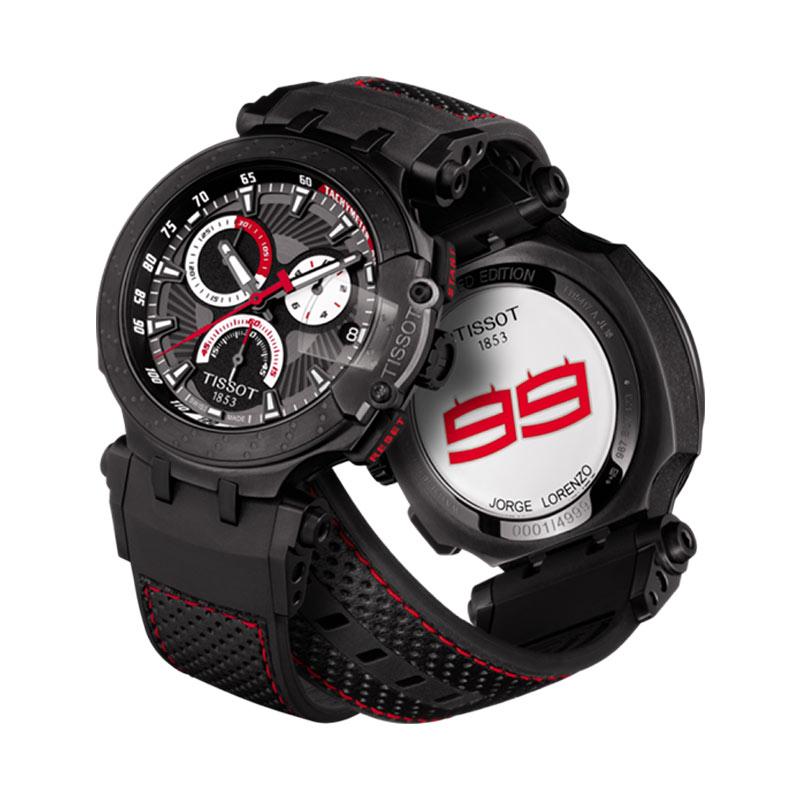 Jual TISSOT T Race Jorge Lorenzo Jam Tangan Pria Hitam T115