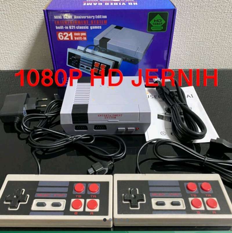 Nintendo NES 621 Games HD 1080p Console Gameboy Retro FC double