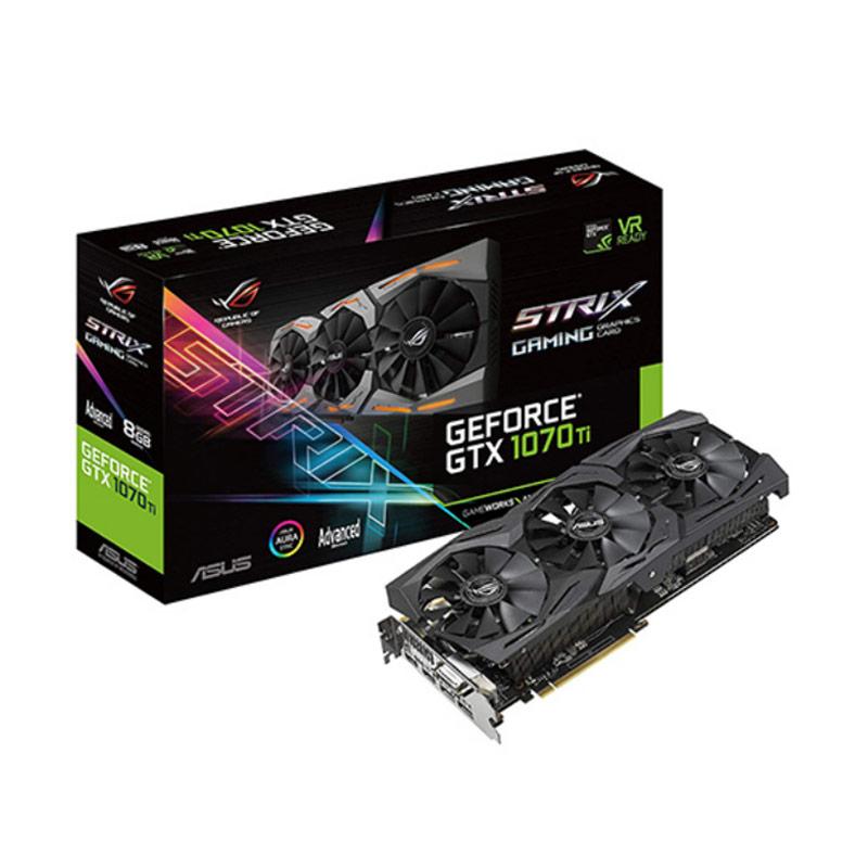 Jual Asus Rog Strix Gtx 1070ti A8g Gaming Graphic Card Nvidia Geforce Official Store Online November 2020 Blibli Com