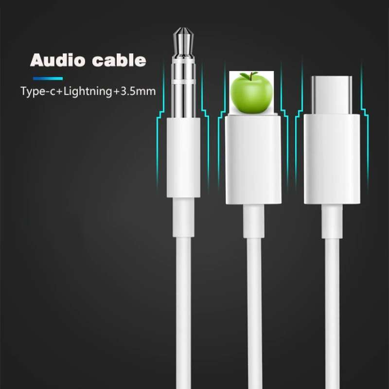 Promo Kabel Audio 2in1 IOS iPhone 