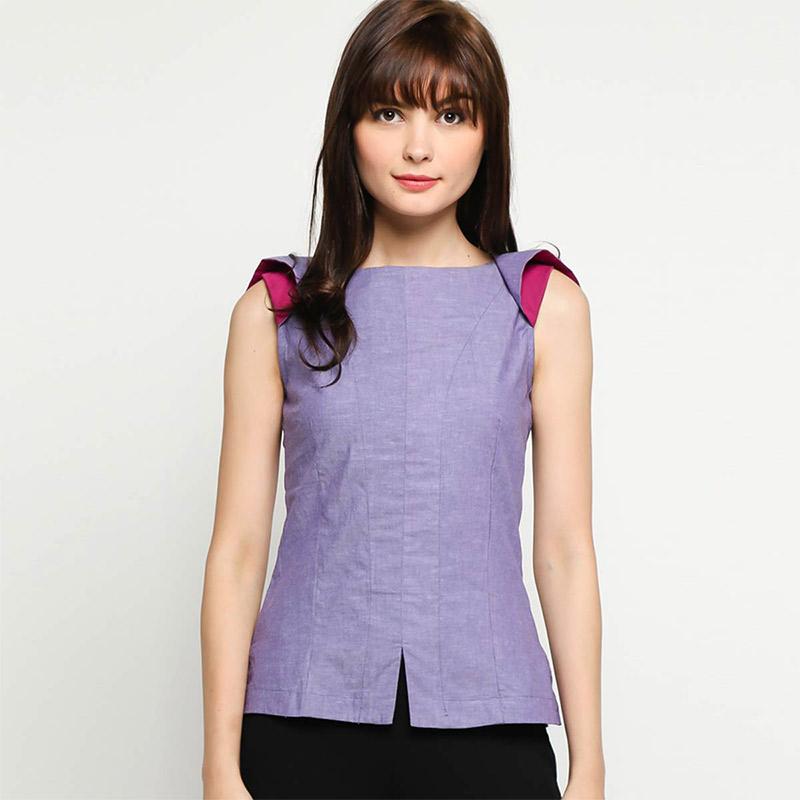 Promo Vesperine BB1178GY Nama Blouse 
