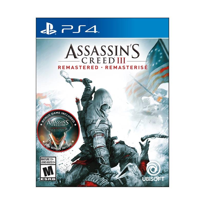 Jual Assassin S Creed Iii Remastered Game Ps4 R1 Dvd Game Online