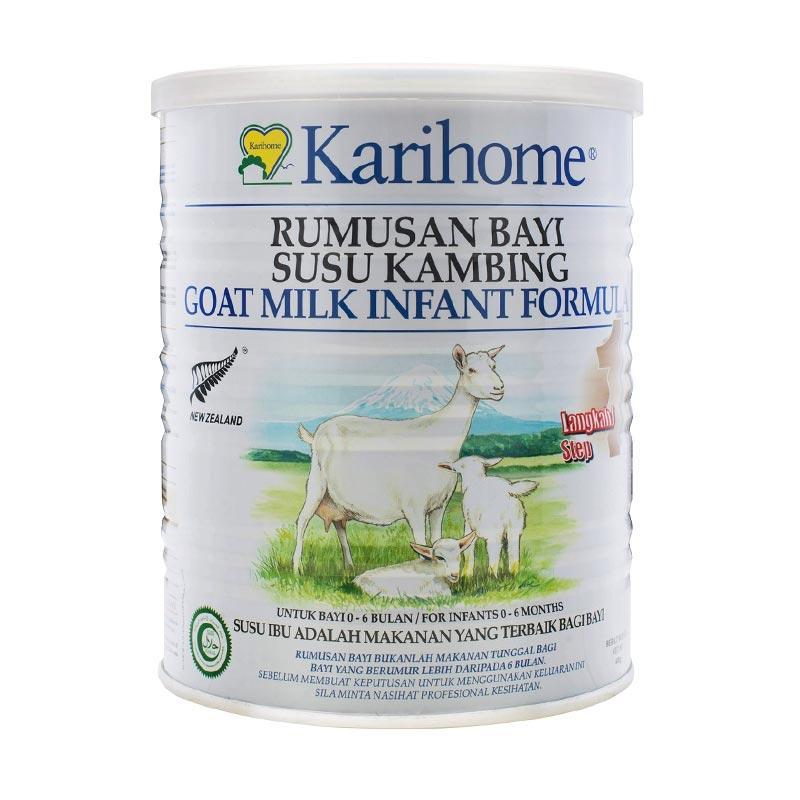 Jual Karihome Malaysia Step 1 Susu Kambing Infant Formula 0 6 Bulan Kemasan Baru Online September 2020 Blibli Com
