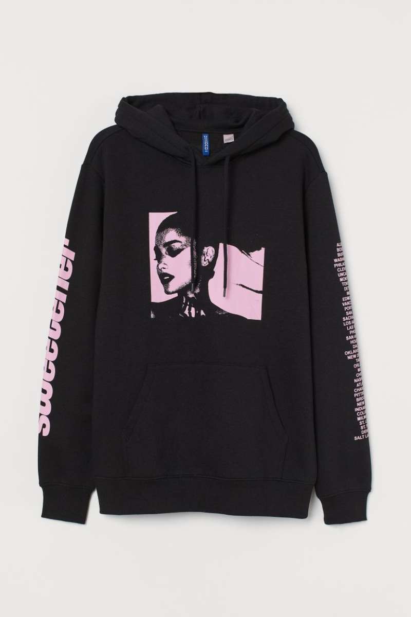 Promo Hoodie H m Ariana Grande Black Free Paper Bag Hnm Full Tag Xl Black Diskon 16 Di Seller Talk brand Cipinang Muara Kota Jakarta Timur Blibli