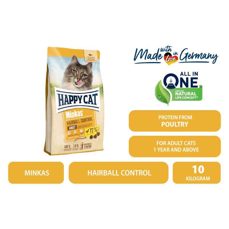 Happy cat minkas hairball control best sale