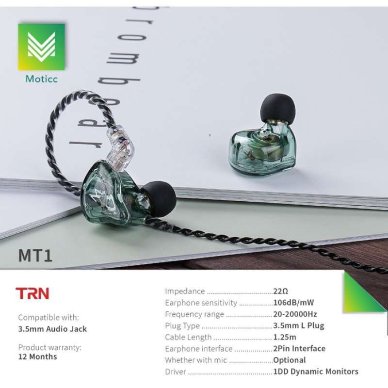 Promo Gratis Ongkir Trn Mt1 With Mic 