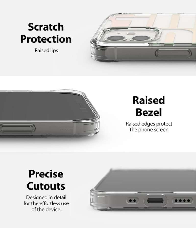 Promo Ringke iPhone 12 mini Fusion New York Label Anti Crack ...