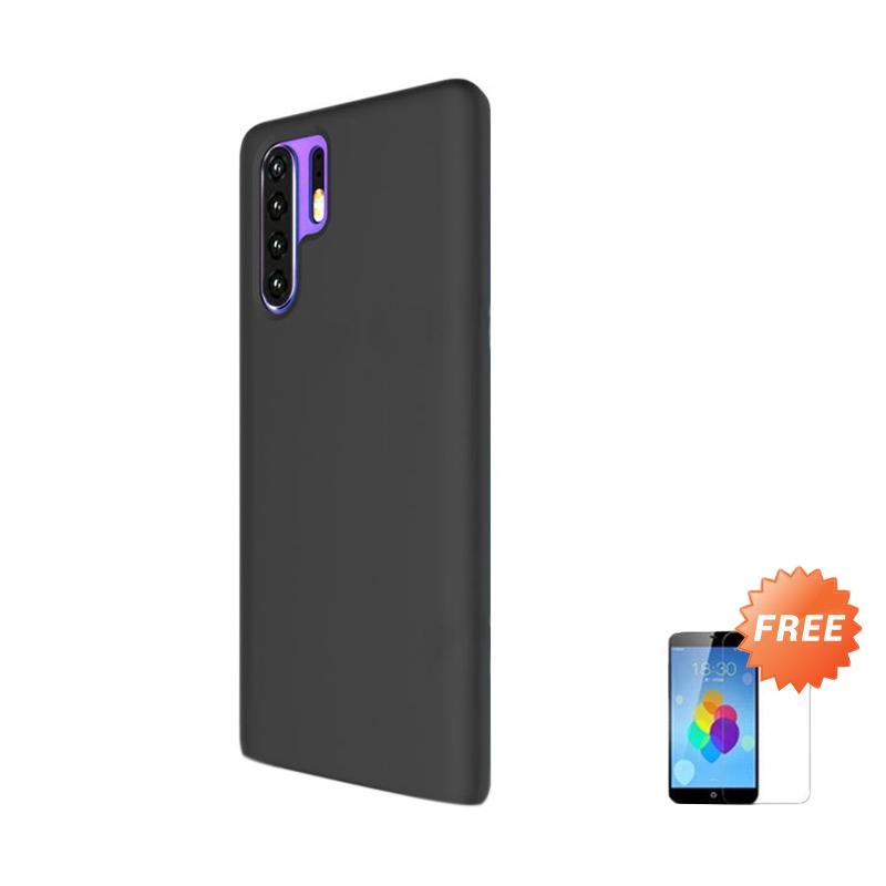 Jual Oem Slim Black Matte Hardcase Casing For Huawei P30 Pro 6 47 Inch Free Tempered Glass Online November 2020 Blibli Com
