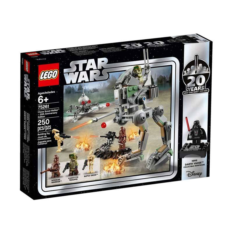 Jual Lego Star Wars 75261 Clone Scout Walker 20th Anniversary Edition Block Toys 250 Pcs Murah Agustus 2020 Blibli Com