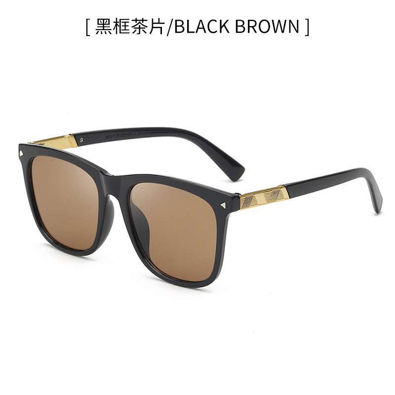 Jual Square large frame sunglasses men 