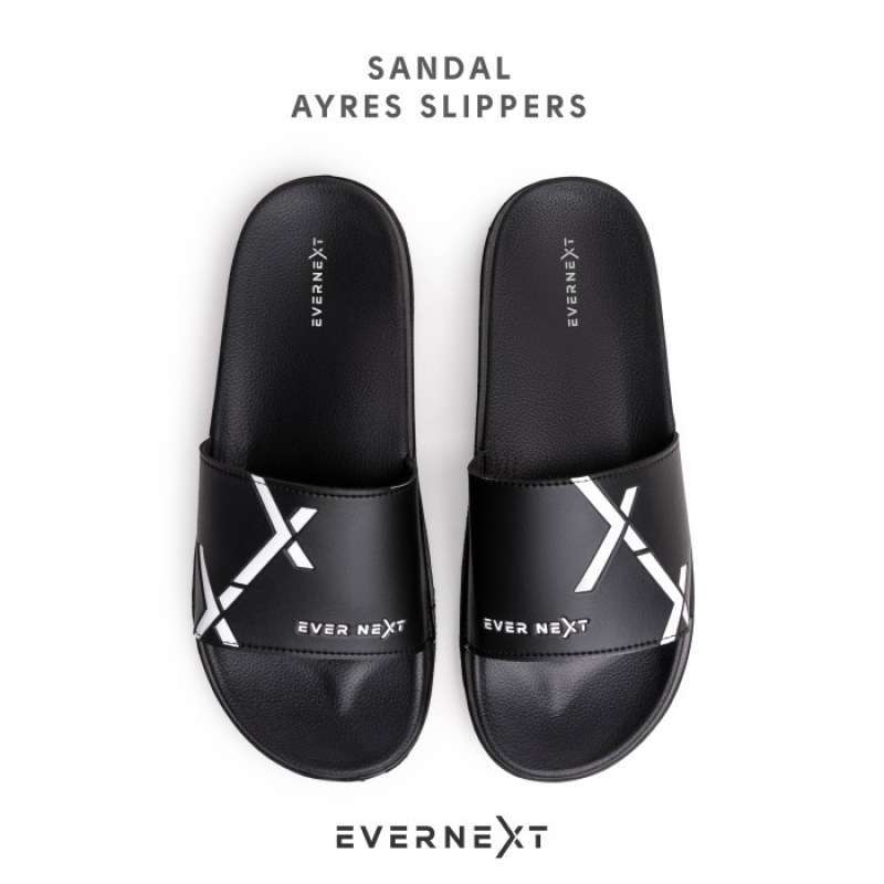 Jual Sendal Kulit Pria Slip On Branded Sandal Cowok Kekinian