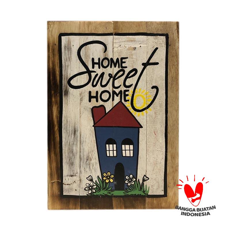 Jual Pre Order Cendana Permai Art Shop Wall Art Home Sweet Home