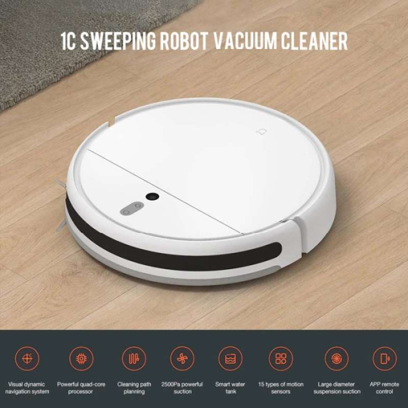Jual Xiaomi Mi Robot Vacuum 1C Mijia 2-in-1 Sweeping Mopping Vacuum Cleaner  - Mi Robot 1C di Seller CLARISA STORE - Indonesia | Blibli