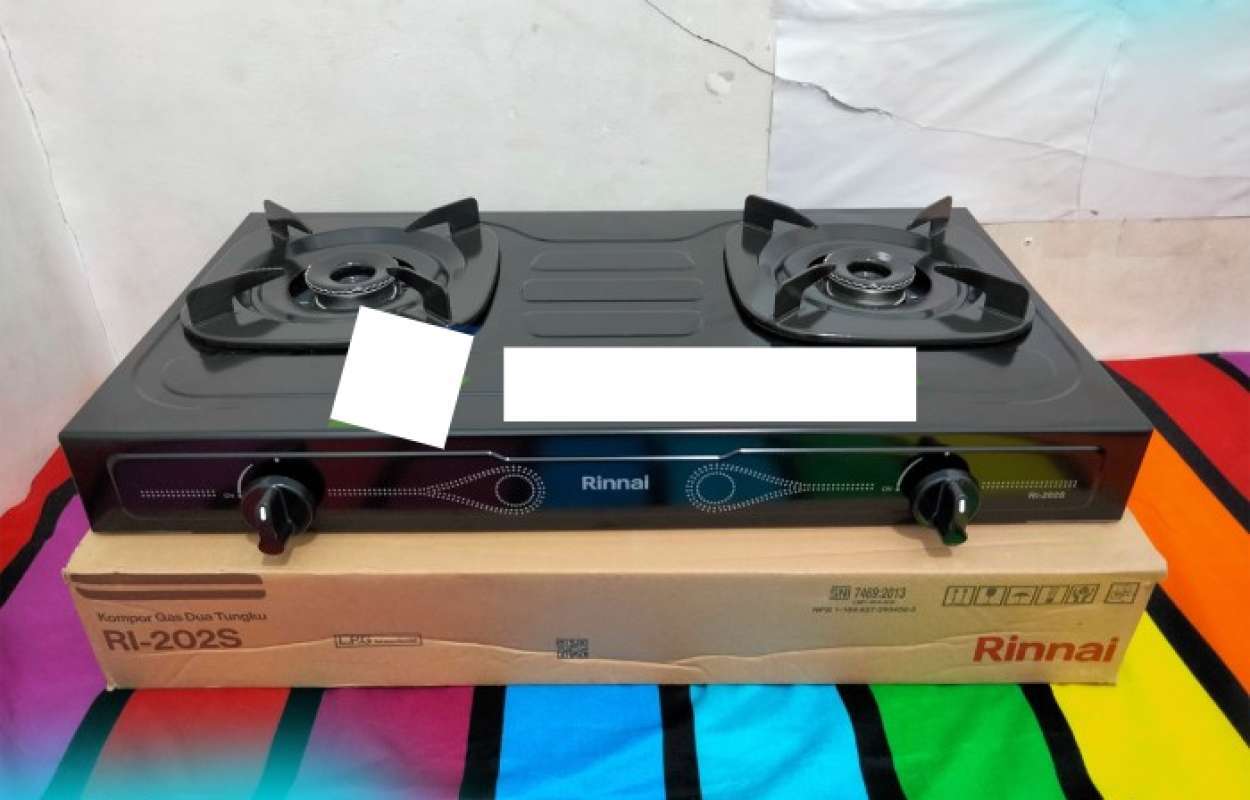 Promo RINNAI RI-202S kompor Gas 2 Tungku Diskon 30% di Seller Joevanca  Store - Cengkareng Timur, Kota Jakarta Barat | Blibli