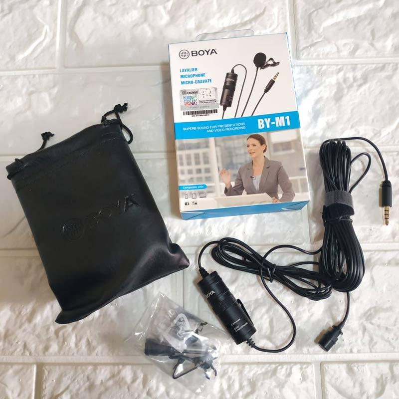 Jual Boya By M1 Clip On Lavalier Microphone For Dslr Digital Camera Mirrorless Smartphone Pc Online Agustus 2020 Blibli Com