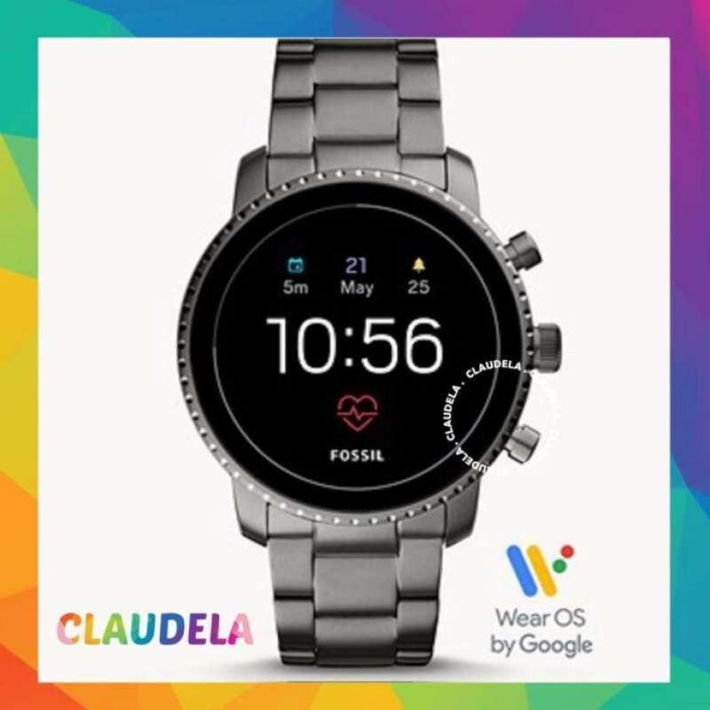 Jual Fossil Gen 4 Explorist Hr Smartwatch In Smoke Stainless sealed Box Ftw4012 Di Seller Claudela Pluit Kota Jakarta Utara Blibli