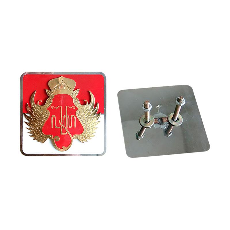 Jual Mulyocreative Logo Keraton Jogjakarta Emblem Grill Merah
