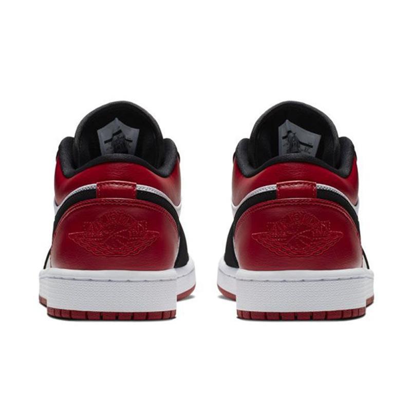 Jual Nike Air Jordan 1 Low Toe Sepatu Sneaker Pria Black Red 553558 116 Online November 2020 Blibli