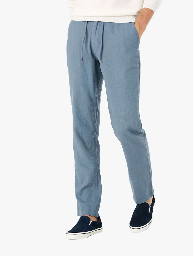 Celana Panjang Pria- Regular Fit Linen 
