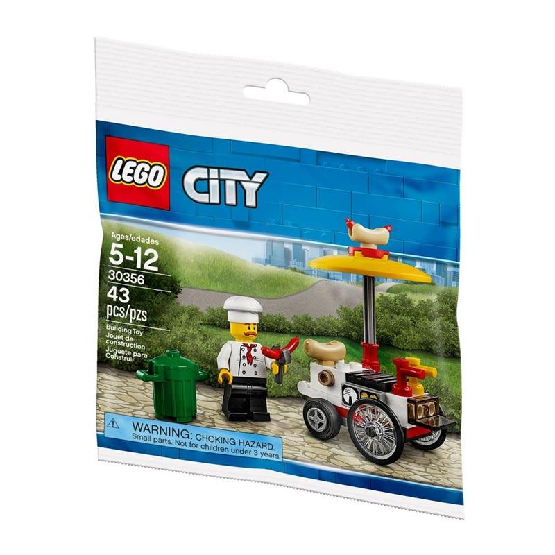 Jual LEGO Polybag 30356 City Hot Dog Stand Blocks Stacking Toys