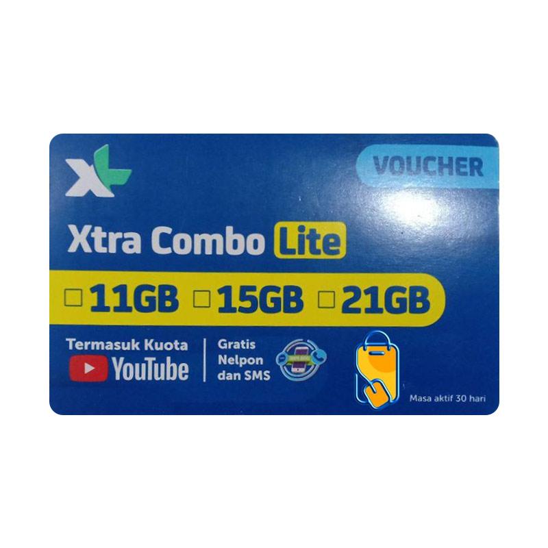 Jual Xl Axiata Xtra Combo Lite Voucher Xl Data Internet 11 Gb Online Maret 2021 Blibli
