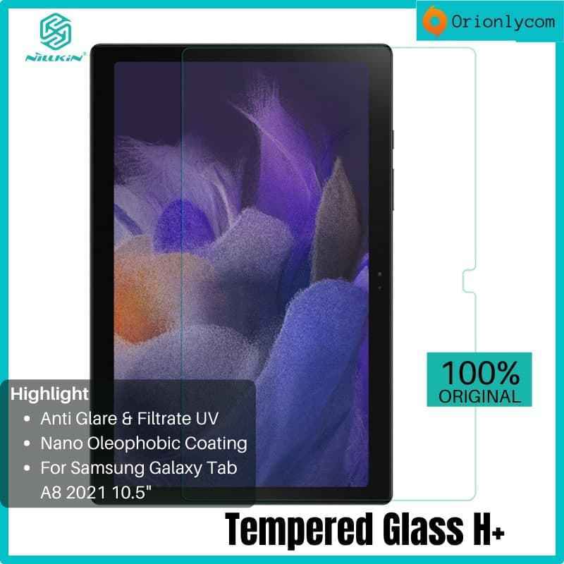 NILLKIN Amazing H+ Anti-Glare Tempered Glass for Samsung Galaxy Tab A8 10.5 2021 with AGC Glass and 9H Hardness, Ideal for Scratch and Impact Resistance