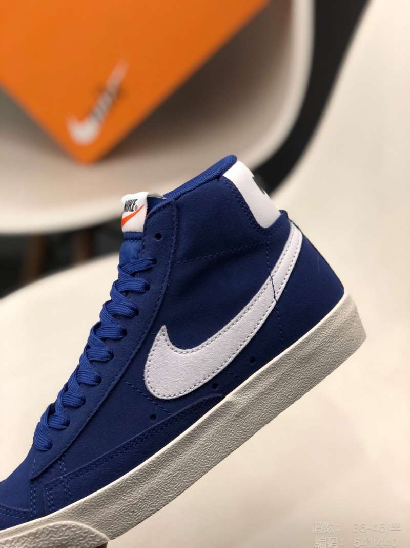 Jual 36-45 Nike Blazer Mid 77 canvas trail blazer shoe in frosted leather  541t440 - 44 di Seller Cai Wu Official Store - Indonesia | Blibli