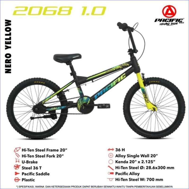 Promo Sepeda Bmx 20 2068 1.0 Pacific Diskon 50 Di Seller Mega.id Duren Sawit Kota Jakarta Timur Blibli