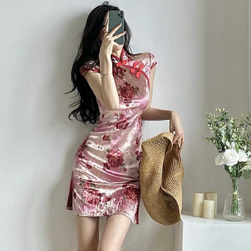 Jual cheongsam dress sales