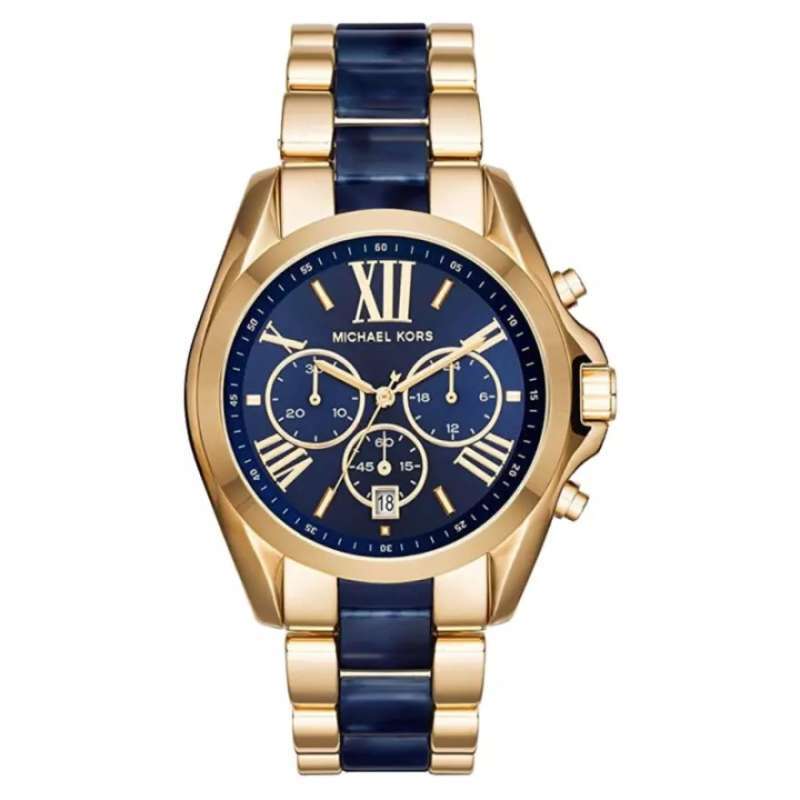 Jam Tangan WanitaMichael Kors Bradshaw Jam Tangan Pria Michael Kors Original Stainless Steel Chronograph MK6268
