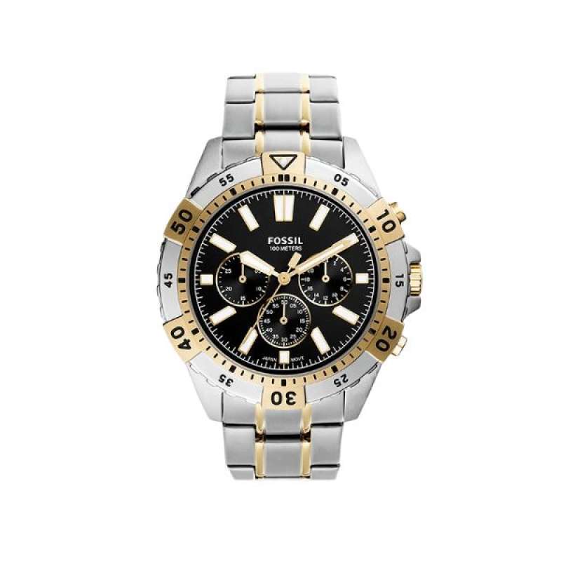 Promo Fossil Cool Black Gold Business 