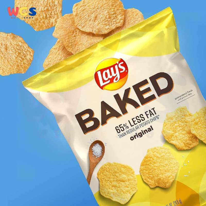 Jual Snack Lay's Lays Oven Baked Original 65% Less Fat Potato ...