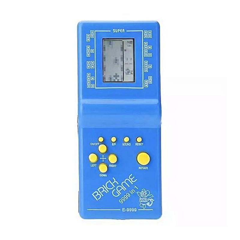 kiozorenz 9999 in 1 gamebot tetris brick game biru