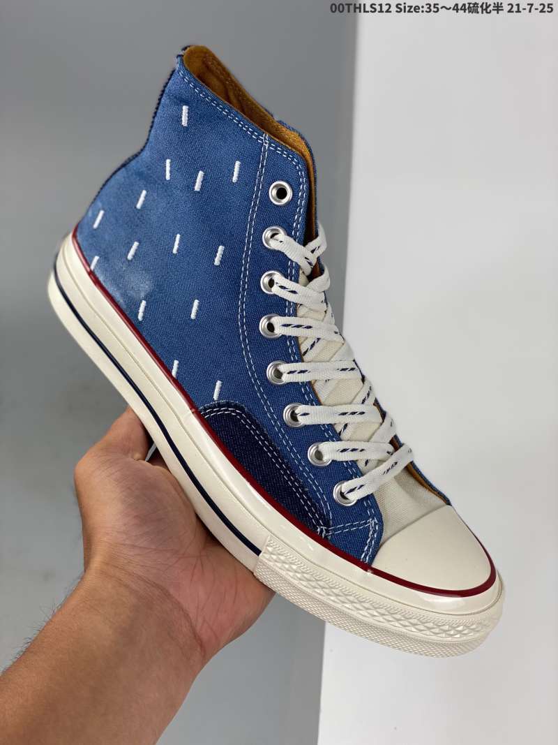 converse denim slip on