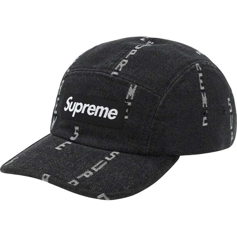Jual Supreme Logo Stripe Jacquard Denim 