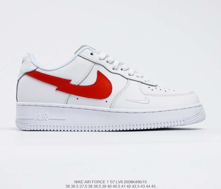 red low air force ones