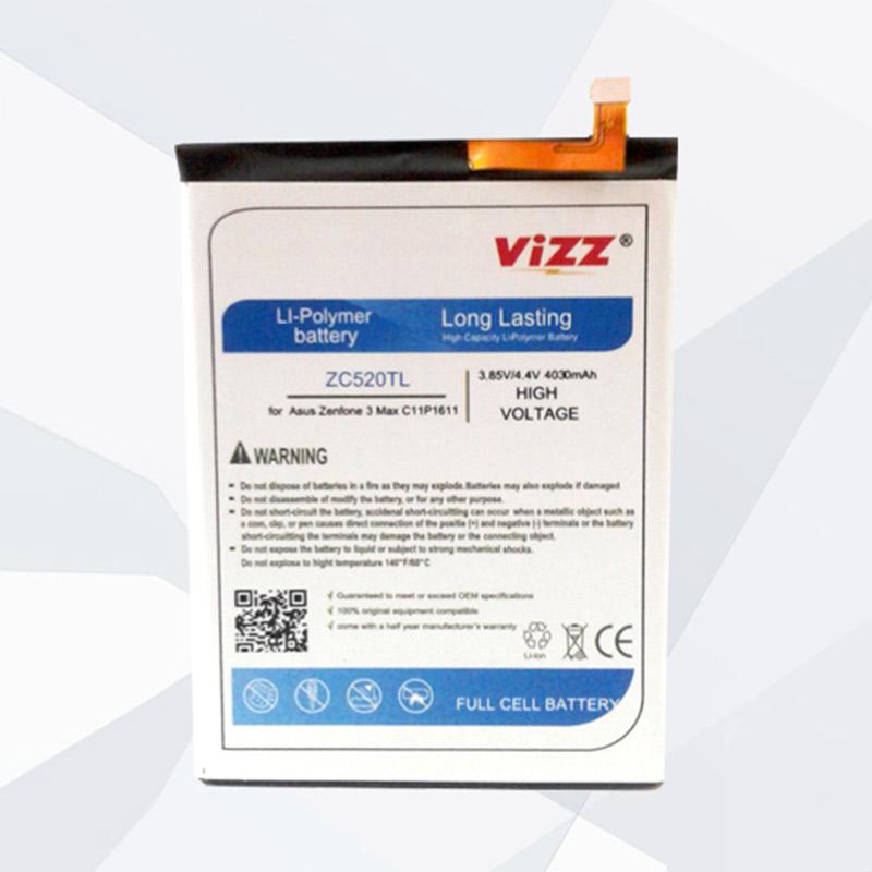 Jual Vizz Double Power Baterai For Asus Zenfone 3 Max Zc520tl Original Online November 2020 Blibli