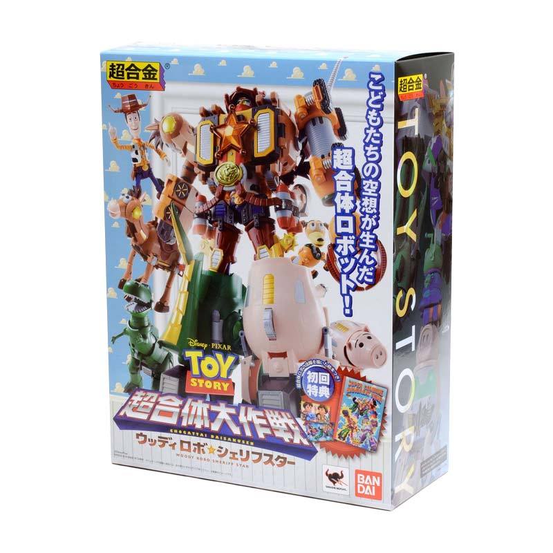 Jual Bandai Chogokin Toy Story Super Combination Woody Robo