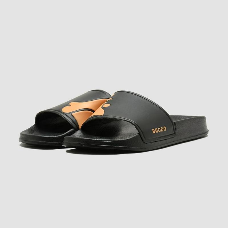 Jual Brodo Broslide Sandal Pria - Black - 39 Black di Seller BRODO Official Store - Kota Bandung, Jawa Barat | Blibli