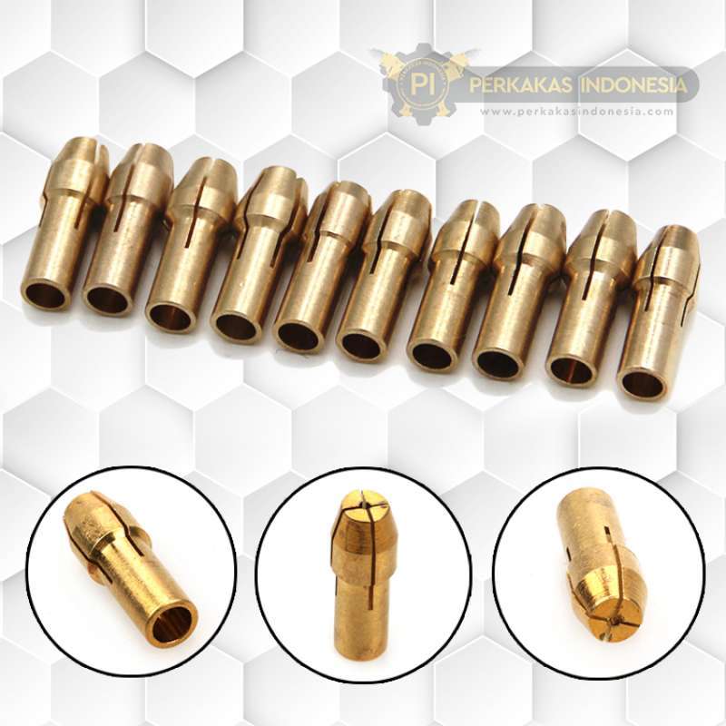 Promo Chuck Mata Bor Brass SET 10 pcs 